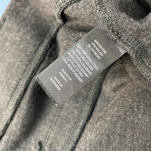 Betabrand Pants Straight Leg Comfort Charcoal Gray Yoga Trouser Large Petite - Picture 11 of 11